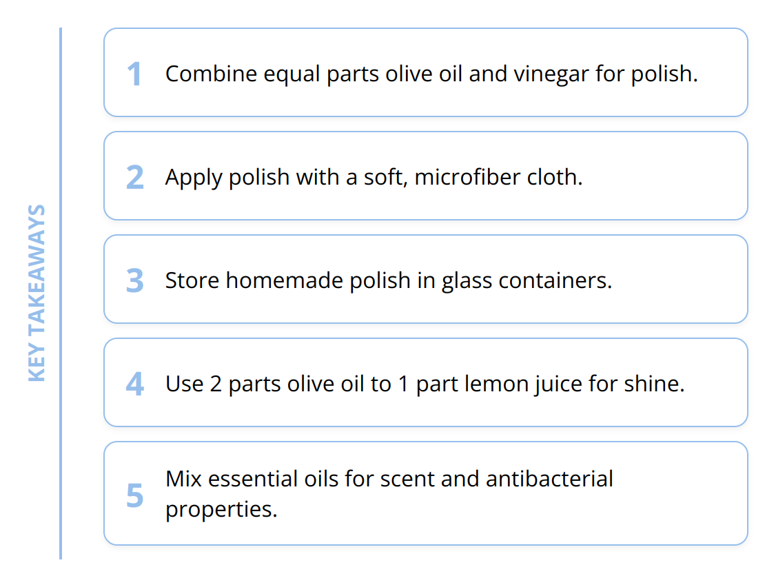 Key Takeaways - Eco Furniture Polish Tips: [Pro Tips]