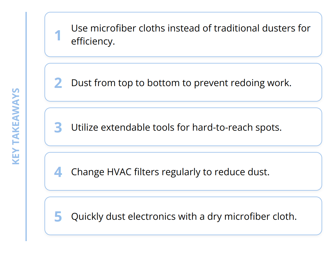 Key Takeaways - Speed Dusting Strategies: [Pro Tips]