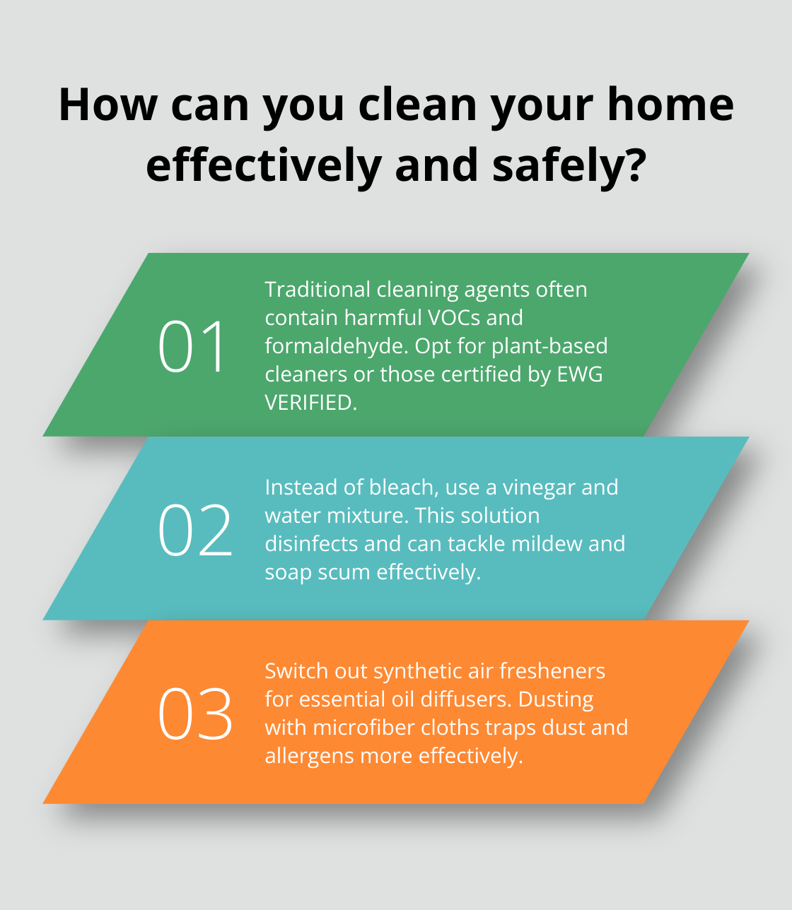 Fact - How can you clean your home effectively and safely?
